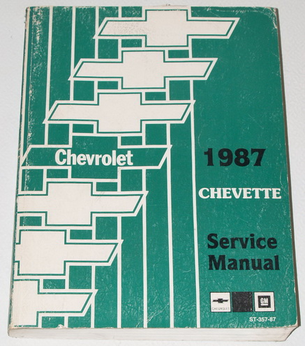 1987 Chevrolet Chevette Factory Dealer Shop Service Manual