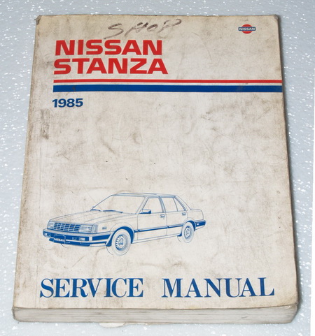 1985 Nissan 720 factory service manual #6