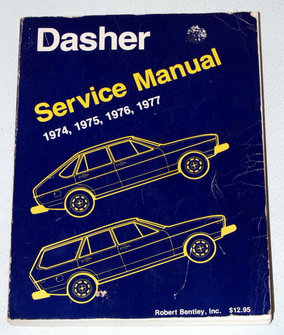 1974-1977 Volkswagon Dasher Bentley Service Manual