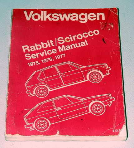 1975 1976 1977 Volkswagon Rabbit & Scirocco Bentley Service Manual