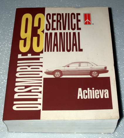 1993 Oldsmobile Achieva Factory Service Manual