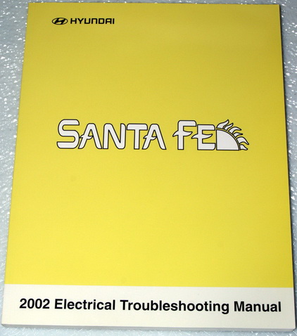 2002 Hyundai Santa Fe Electrical Troubleshooting Manual