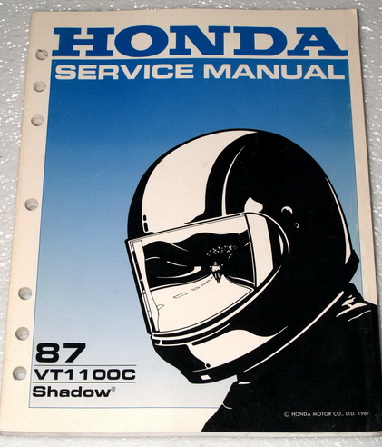 1987 Honda VT1100C Shadow 1100 Factory Service Manual