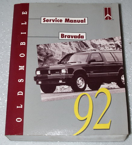 1992 Oldsmobile Bravada Factory Service Manual
