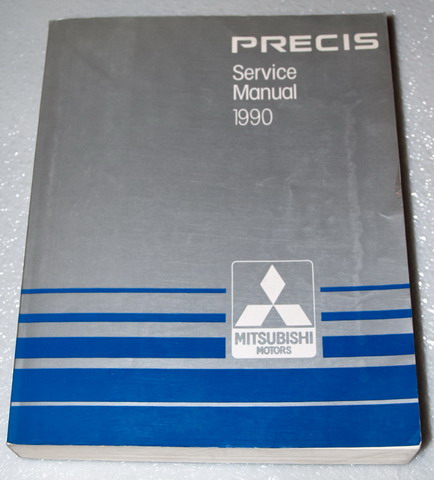 1990 Mitsubishi Precis Factory Dealer Shop Service Manuals