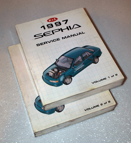 1997 Kia Sephia Factory Service Manuals