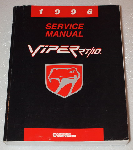 dodge viper repair manual