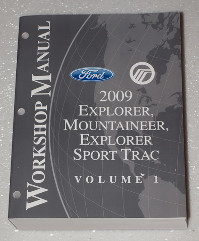 2009 Ford Explorer & Sport Trac / Mercury Mountaineer Factory Service Manuals Factory Service Manual