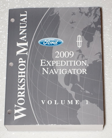 2009 Ford Expedition, Lincoln Navigator Factory Service Manual