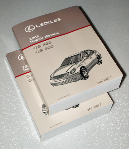 2005 Lexus GS430 GS300 Factory Repair Manuals