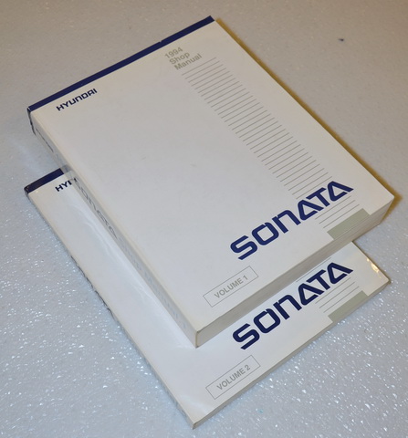 1994 Hyundai Sonata Factory Service Manuals