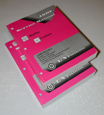 1997 Chevrolet Malibu, Oldsmobile Cutlass Factory Service Manuals