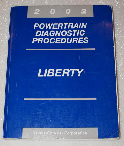 2002 Jeep Liberty Powetrain Diagnostic Procedures Manual