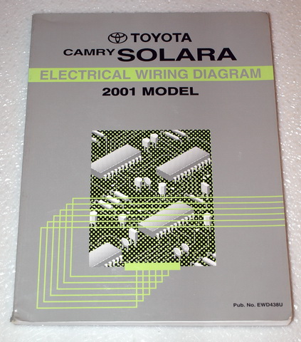 2001 Toyota Camry Solara Electrical Wiring Diagrams