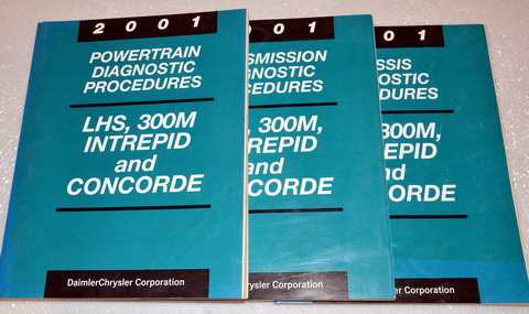 Dodge 300m. 2001 Chrysler LHS / 300M / Concorde amp; Dodge Intrepid Factory Service Manuals