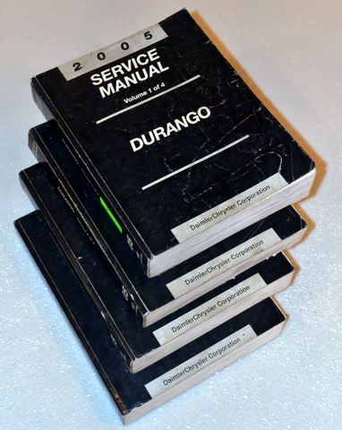 2005 Dodge Durango Factory Service Manuals