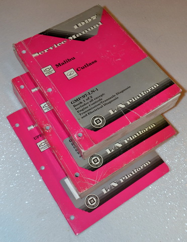 1997 Chevrolet Malibu, Oldsmobile Cutlass Factory Service Manuals