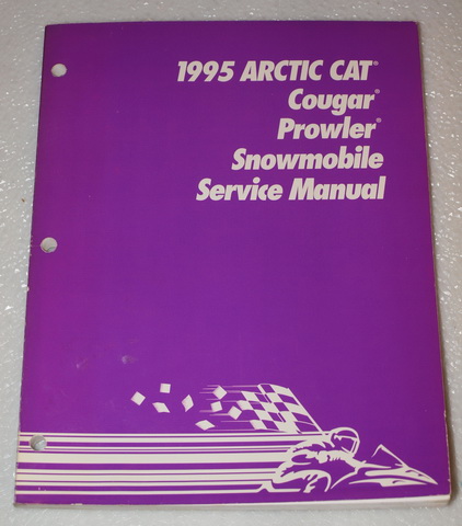 1995 Arctic Cat Cougar, Prowler Snowmobile Factory Service Manual