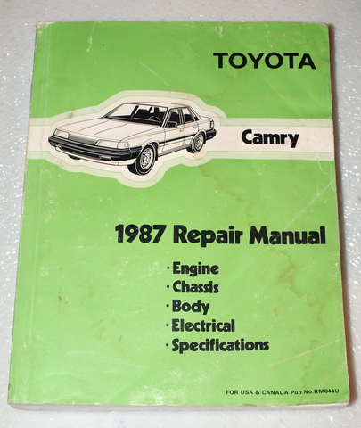 toyota camry full factory service manual
