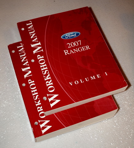 ford ranger factory service manual