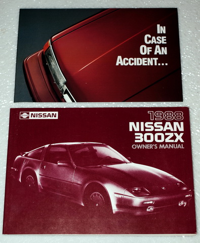 1988 Nissan pulsar owners manual #4
