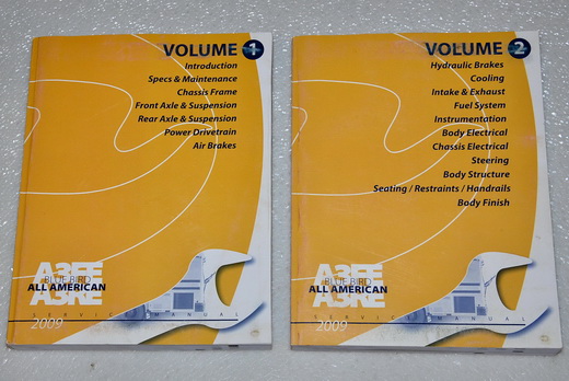 2009 Blue Bird All Amercian School Bus Factory Service Manuals