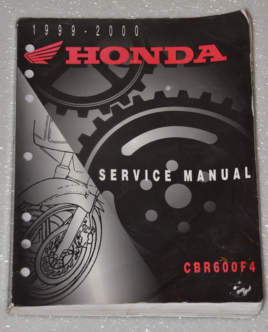 1999-2000 Honda CBR600F4 Factory Service Manual