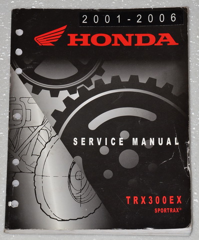 2001-2006 Honda Sportrax 300EX TRX300EX Factory Dealer Shop Service Manual