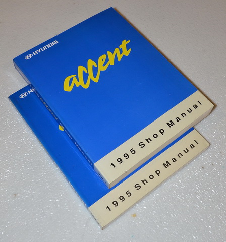 1995 Hyundai Accent Factory Service Manuals