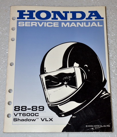 1996 Honda shadow vlx owners manual