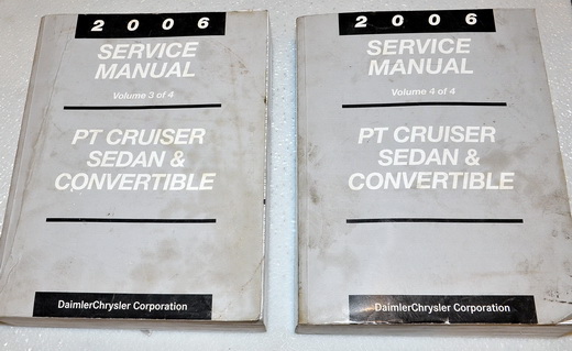 2006 Dodge PT Cruiser Factory Service Manuals
