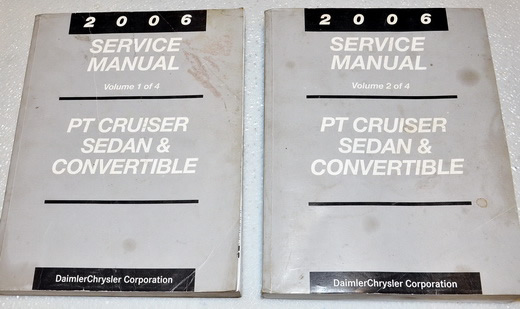 2006 Dodge PT Cruiser Factory Service Manuals