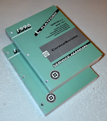 1996 Chevrolet Corsica and Beretta Factory Service Manuals