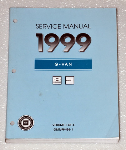 1999 gmc savana manual