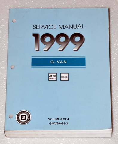 1999 GM G-Van Chevrolet Express Van & GMC Savana Factory Service Manual
