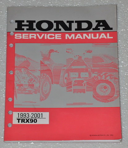 2005 Honda Foreman TRX500FE/FM/TM Factory Service Manual