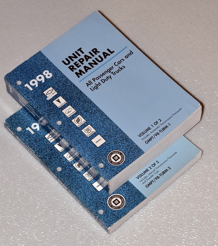 1998 GM Car & Truck Transmission/Transaxle Unit Repair Manuals