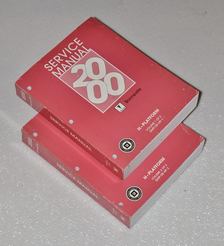 1999 Pontiac Grand Prix Factory Service Manuals