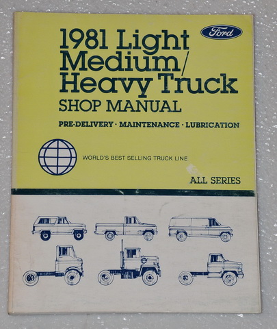 1981 ford f100 repair manual