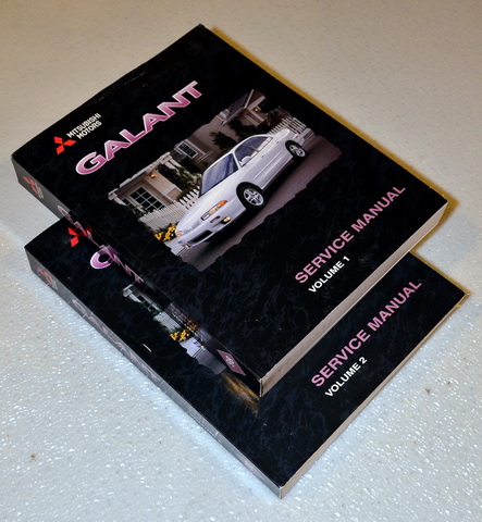 1998 Mitsubishi Galant Factory Service Manuals