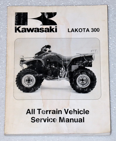 1995 Kawasaki Lakota 300 (KEF300 A-1) Factory Service Manual