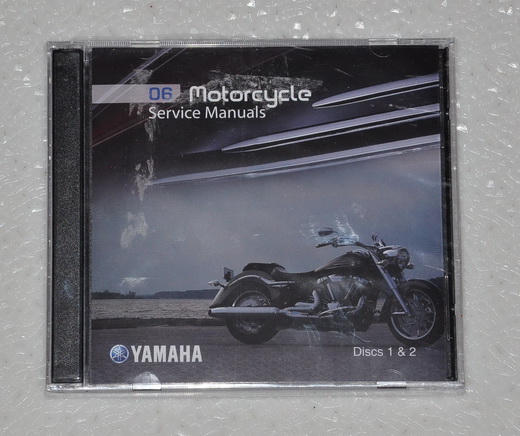 2006 Yamaha Motorcycles (all models) Factory Service Manual CD