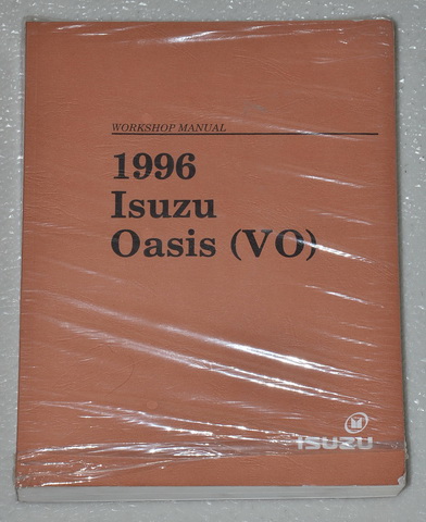 1996 Isuzu Oasis Mini-Van Factory Dealer Shop Service Manual