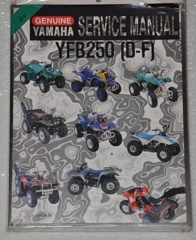1992 1993 1994 Yamaha Timberwolf 250 Factory Service Manual