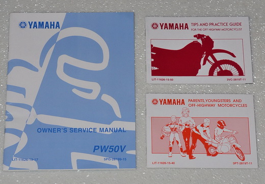 2006 Yamaha PW50V PW50 Factory Owner's Service Manual