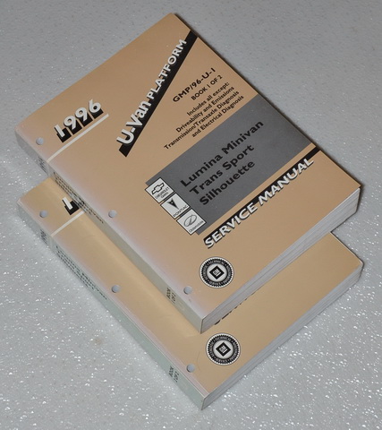 1996 Chevy Lumina Van Pontiac Trans Sport Olds Silhouette Service Manuals