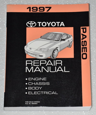 1997 Toyota Paseo Factory Repair Manual