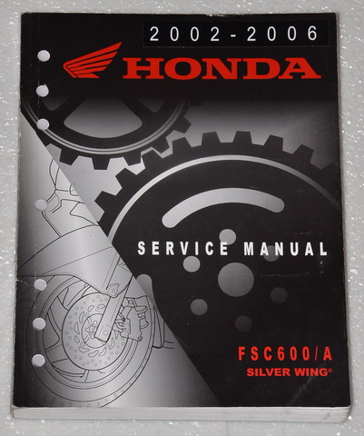 2006 Honda silverwing service manual