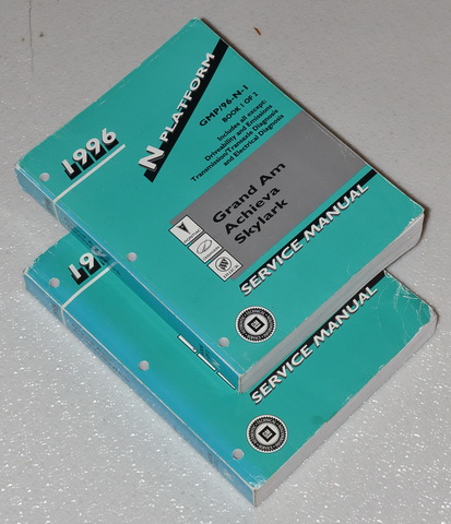 1997 Pontiac Grand Am Oldsmobile Achieva Buick Skylark Factory Service Manuals