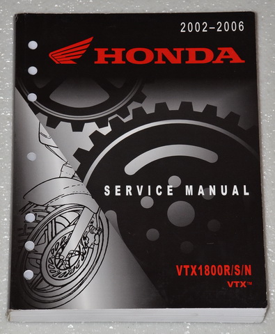 2002-2006 Honda VTX1800 R/S/N Factory Service Manual